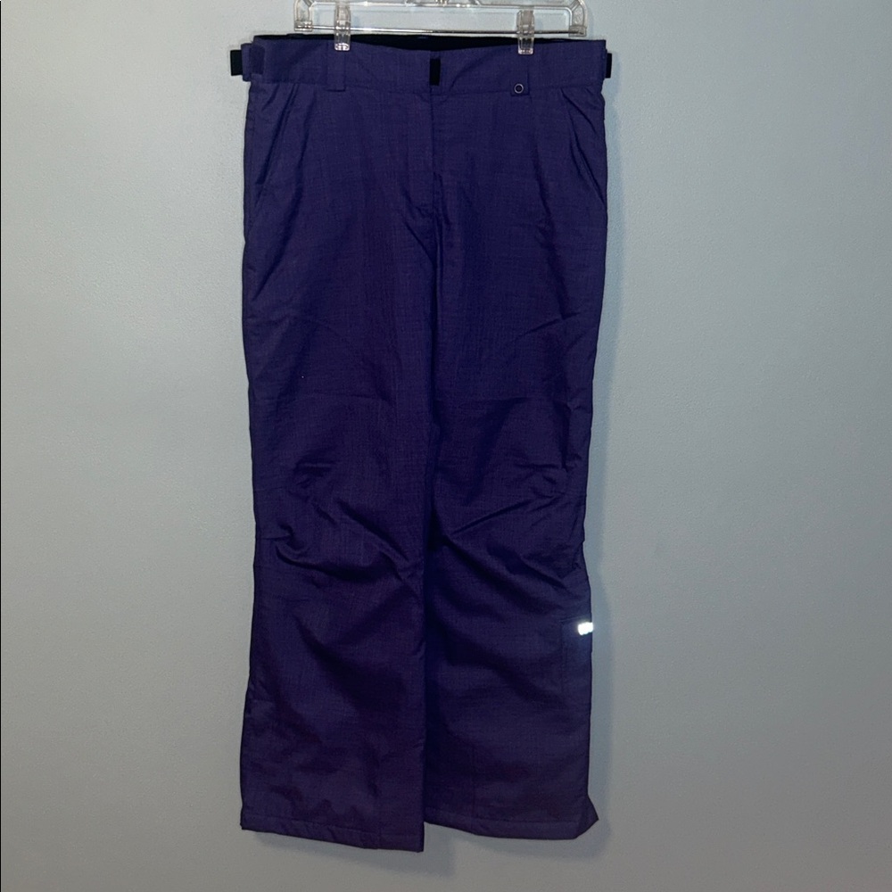 Women’s Karbon Insulated Purple Ski Snow Pants, Size 8